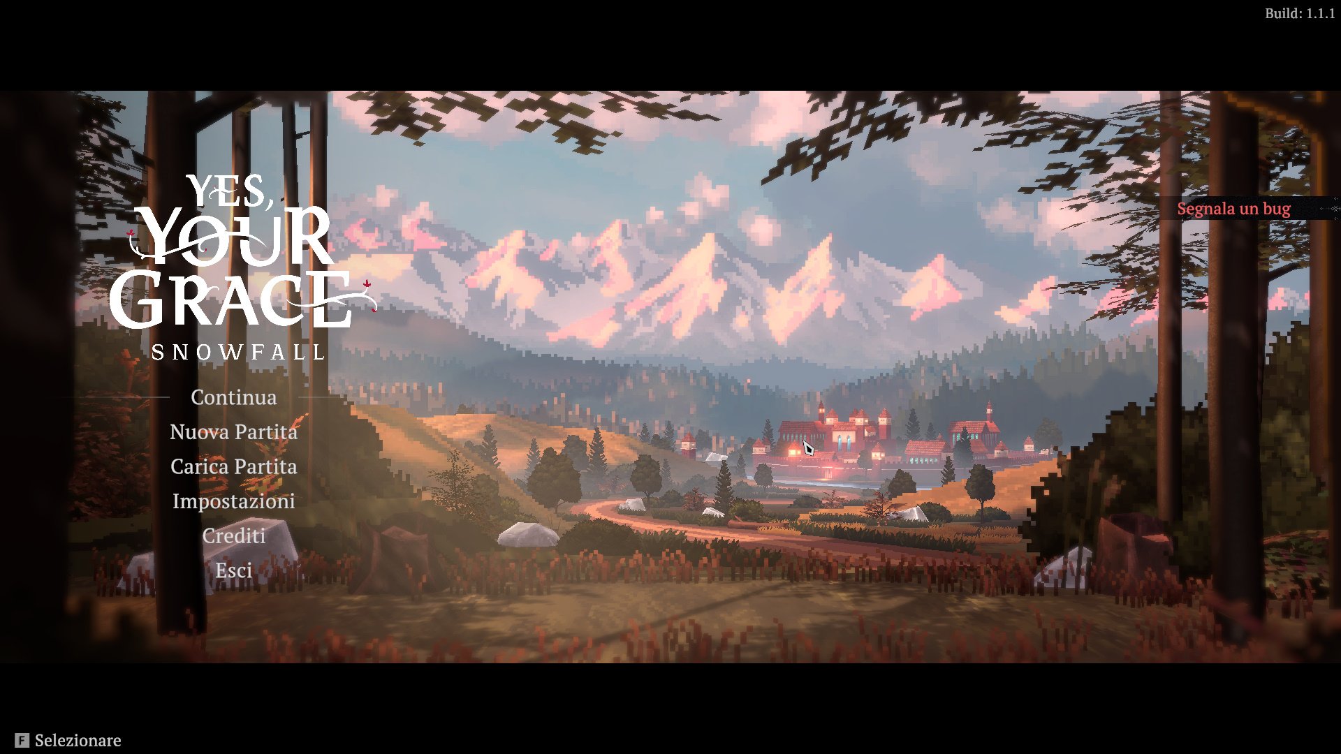 Yes Your Grace Snowfall