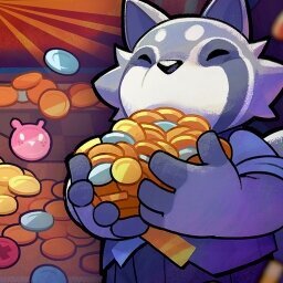 Maggiori informazioni su "Raccoin Coin Pusher Roguelike - Traduzione Italiana - By CaramellaGTX - v1.1.3 Steam"	